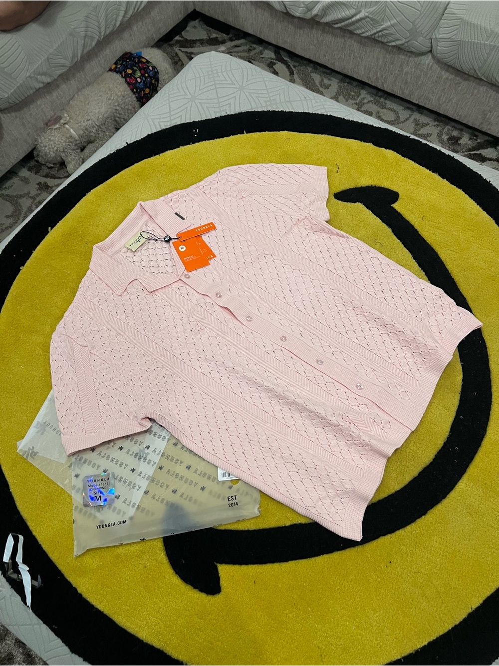 YoungLA 4335 - MONTE CARLO KNIT BUTTON-UPS
Pink/Medium